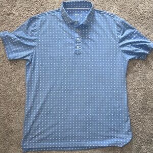 Johnnie O Large Polo Geometric Print